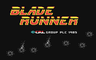 Blade Runner v1 Title Screen